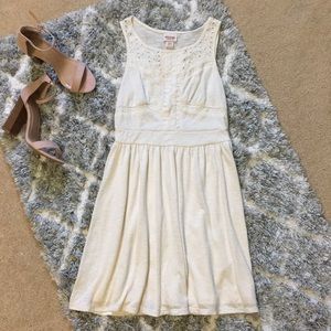 Cream Dress